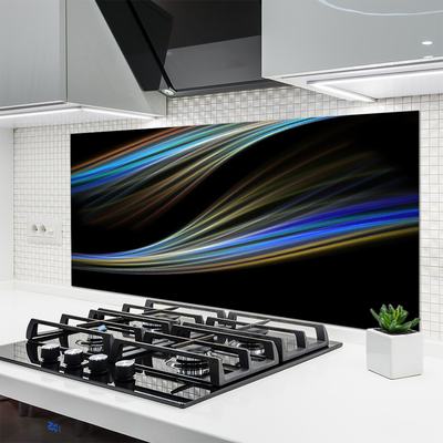 Painel vidro cozinha Gráficos Abstratos