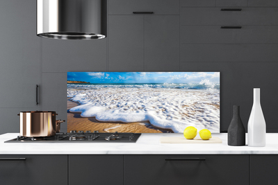 Painel cozinha Praia Mar Areia Natureza