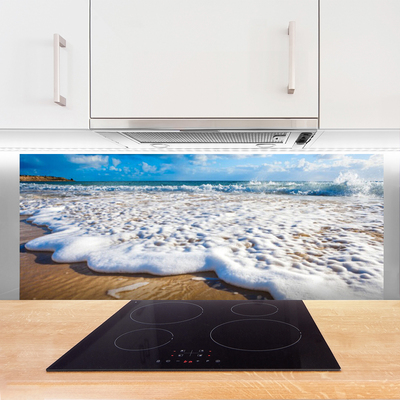 Painel cozinha Praia Mar Areia Natureza