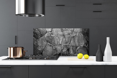 Painel vidro cozinha Rochas Natureza