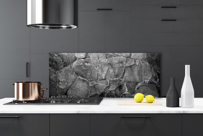 Painel vidro cozinha Rochas Natureza