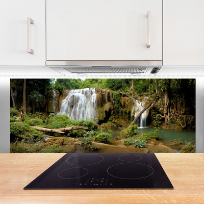 Painel cozinha Cachoeira Rio Floresta Natureza