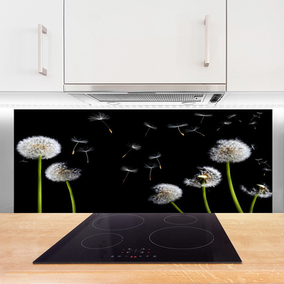 Painel vidro cozinha Dente-de-leão