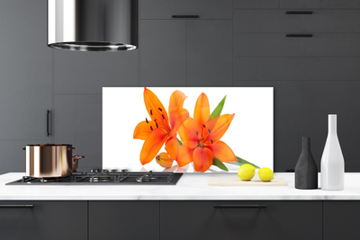 Painel cozinha Flores de plantas de laranjeira