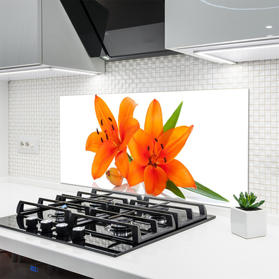 Painel cozinha Flores de plantas de laranjeira