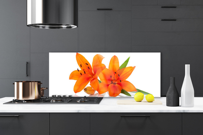 Painel cozinha Flores de plantas de laranjeira