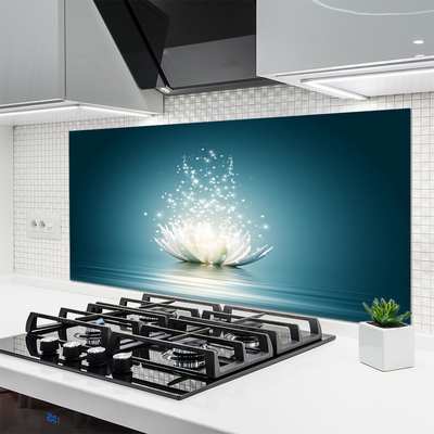 Painel cozinha Planta de flor de lótus