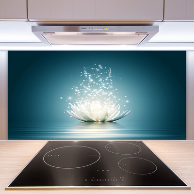 Painel cozinha Planta de flor de lótus