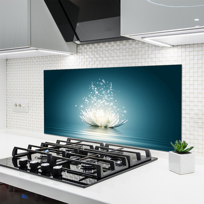 Painel cozinha Planta de flor de lótus