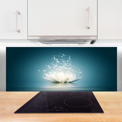 Painel cozinha Planta de flor de lótus