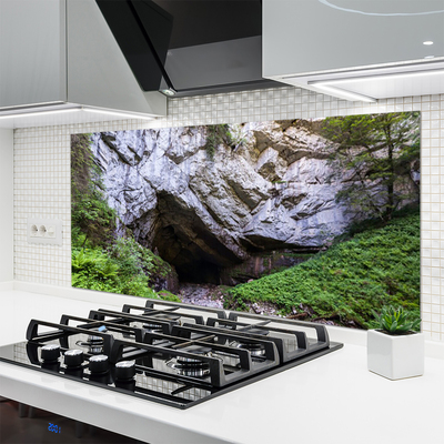 Painel cozinha Natureza da Caverna da Montanha