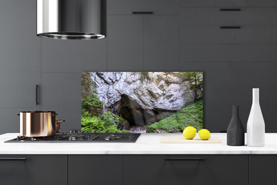 Painel cozinha Natureza da Caverna da Montanha