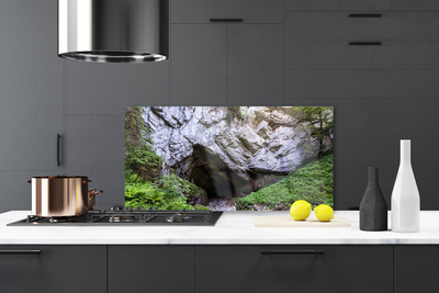 Painel cozinha Natureza da Caverna da Montanha