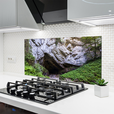 Painel cozinha Natureza da Caverna da Montanha