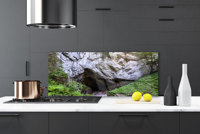 Painel cozinha Natureza da Caverna da Montanha