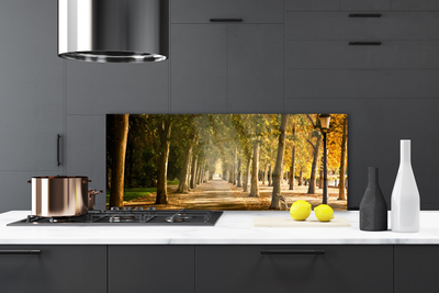 Painel vidro cozinha Paisagem do Beco do Parque