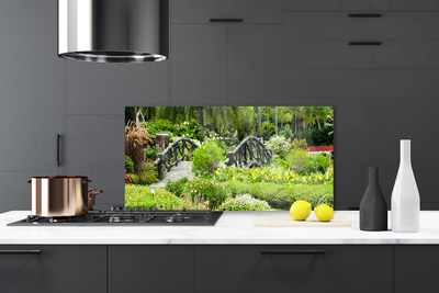 Painel vidro cozinha Jardim Botânico Most Natura