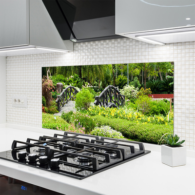 Painel vidro cozinha Jardim Botânico Most Natura