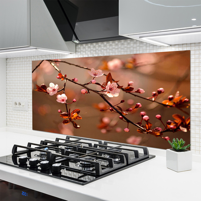 Painel cozinha Pomar de flores para sala