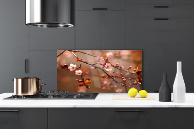 Painel cozinha Pomar de flores para sala