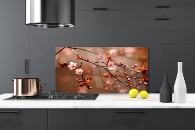 Painel cozinha Pomar de flores para sala