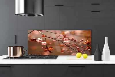 Painel cozinha Pomar de flores para sala