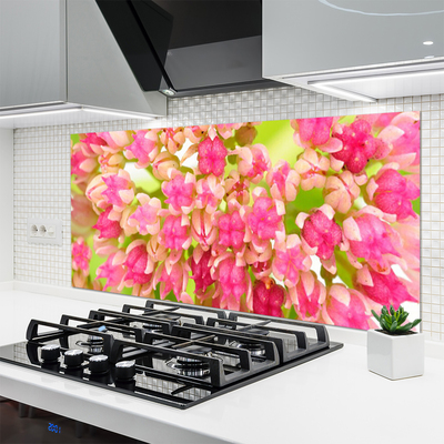 Painel vidro cozinha Flor de lótus