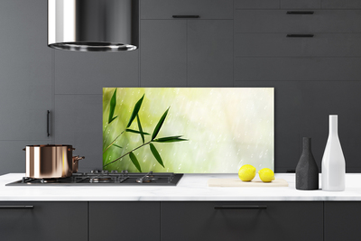 Painel cozinha Folhas de chuva