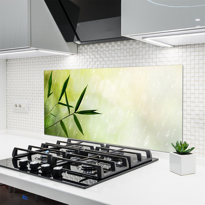 Painel cozinha Folhas de chuva