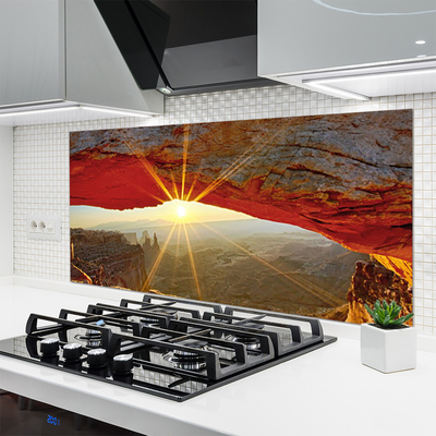 Painel vidro cozinha Paisagem do Grand Canyon