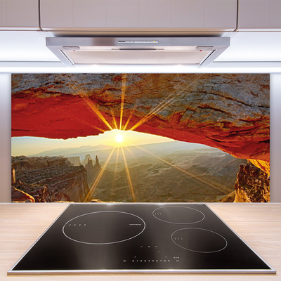 Painel vidro cozinha Paisagem do Grand Canyon