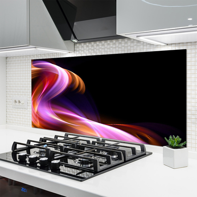 Painel cozinha Arte Abstrata Onda
