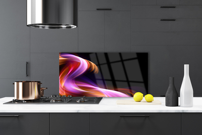 Painel cozinha Arte Abstrata Onda