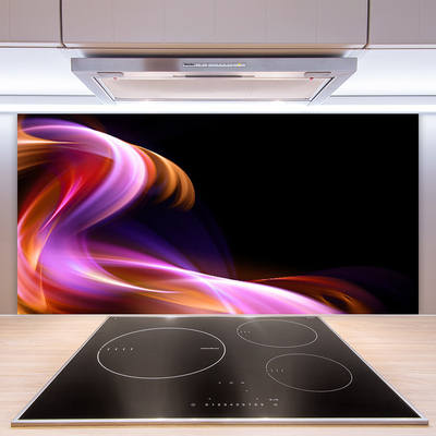 Painel cozinha Arte Abstrata Onda