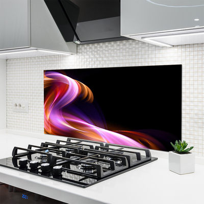 Painel cozinha Arte Abstrata Onda