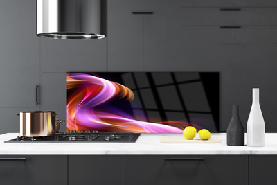 Painel cozinha Arte Abstrata Onda