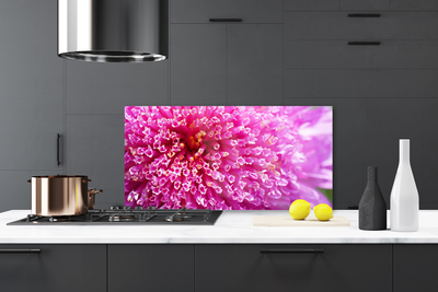 Painel vidro cozinha Flor na Parede