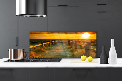 Painel cozinha Arquitetura do Pôr do Sol