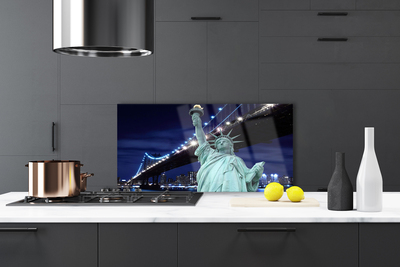 Painel cozinha Ponte da Estátua da Liberdade