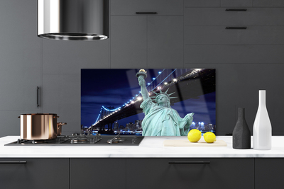 Painel cozinha Ponte da Estátua da Liberdade