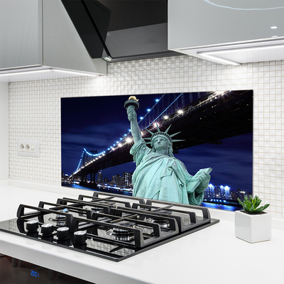 Painel cozinha Ponte da Estátua da Liberdade