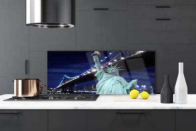 Painel cozinha Ponte da Estátua da Liberdade