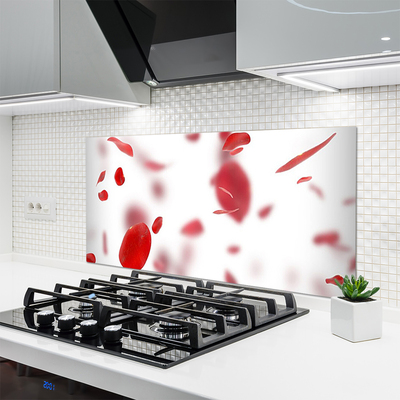 Painel cozinha Pétalas de Rosa Natureza