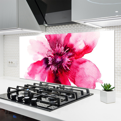 Painel cozinha Flor na Parede