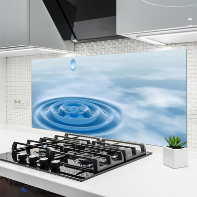 Painel vidro cozinha Arte na Água