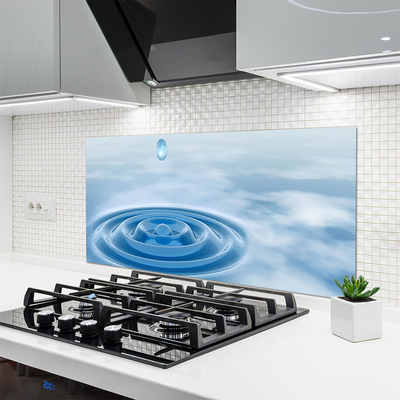 Painel vidro cozinha Arte na Água