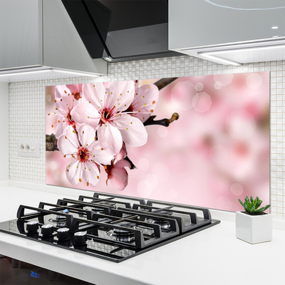 Painel cozinha Flores na Parede