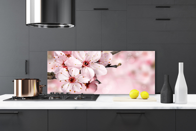 Painel cozinha Flores na Parede