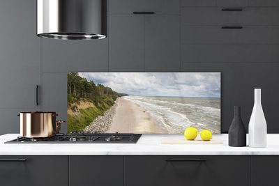 Painel cozinha Praia Mar Árvore Natureza