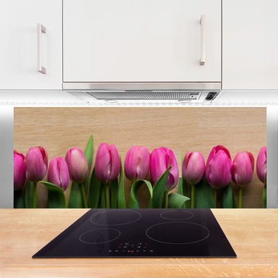 Painel cozinha Flores na Parede